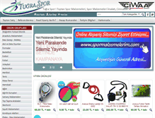 Tablet Screenshot of fiyatlistesi.tugraspor.com